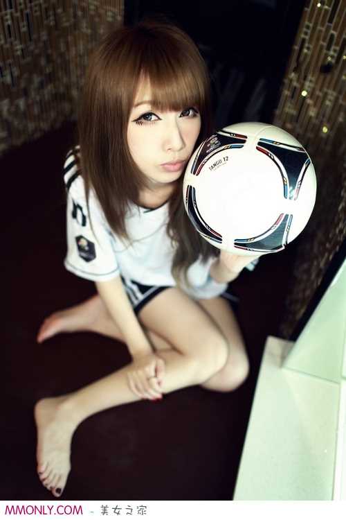 高清可爱足球宝贝私房高清图集