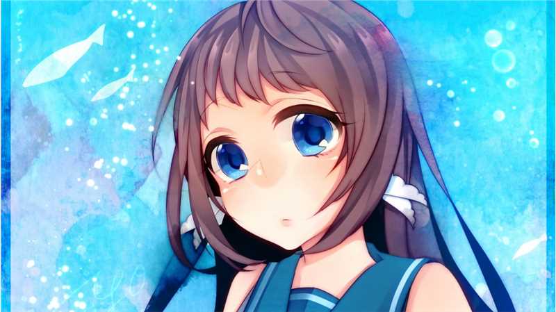 精选动漫制服美少女小姐姐可爱清纯动人吸晴养眼高清壁纸图册