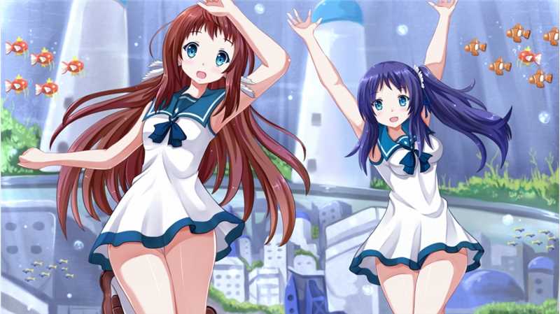 精选动漫制服美少女小姐姐可爱清纯动人吸晴养眼高清壁纸图册