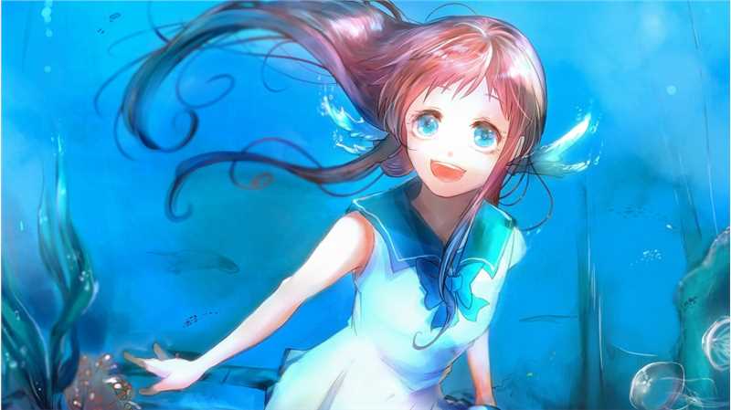 精选动漫制服美少女小姐姐可爱清纯动人吸晴养眼高清壁纸图册