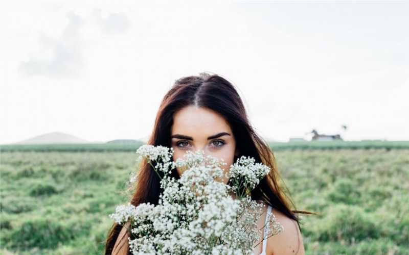 时尚模特街头异域美女清纯妩媚撩人气质