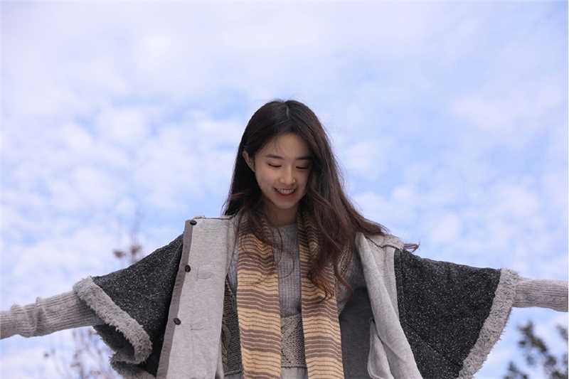 精选大眼校园女神美女甜美小清新户外清纯养眼模特摄影图册