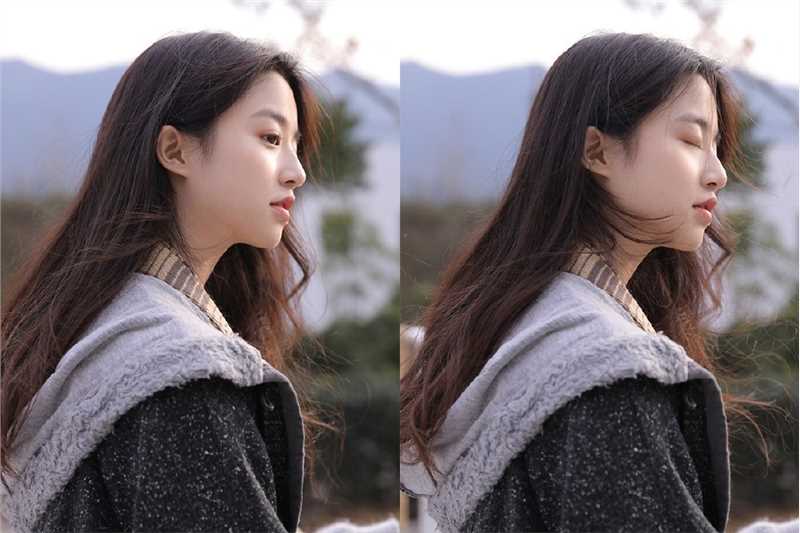 精选大眼校园女神美女甜美小清新户外清纯养眼模特摄影图册