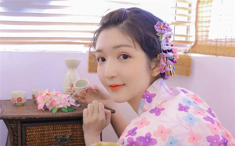 最全日系清纯美女唯美和服清纯动人集壁纸