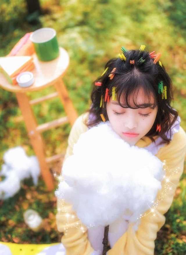 精选自然气质美女森林清纯养眼唯美梦幻可爱图册