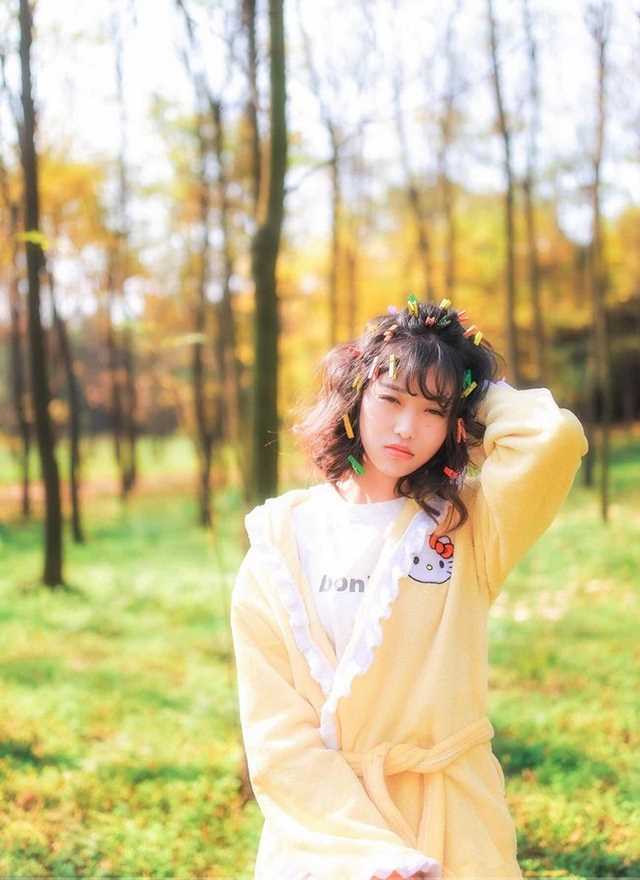 精选自然气质美女森林清纯养眼唯美梦幻可爱图册
