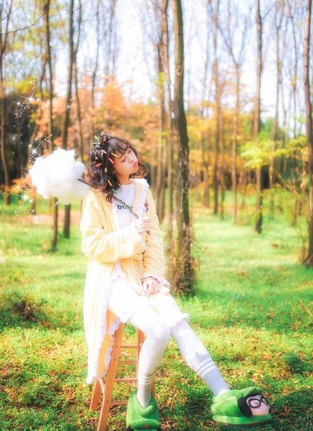 精选自然气质美女森林清纯养眼唯美梦幻可爱图册