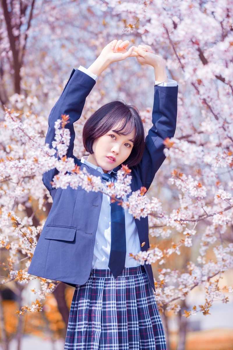 特别专辑极品日本樱花妹西装制服美女日系小清新清纯