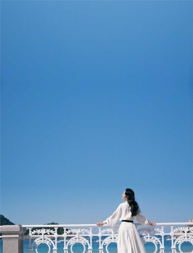 精选海边风情美女气质优雅迷人艳丽清纯图片图册