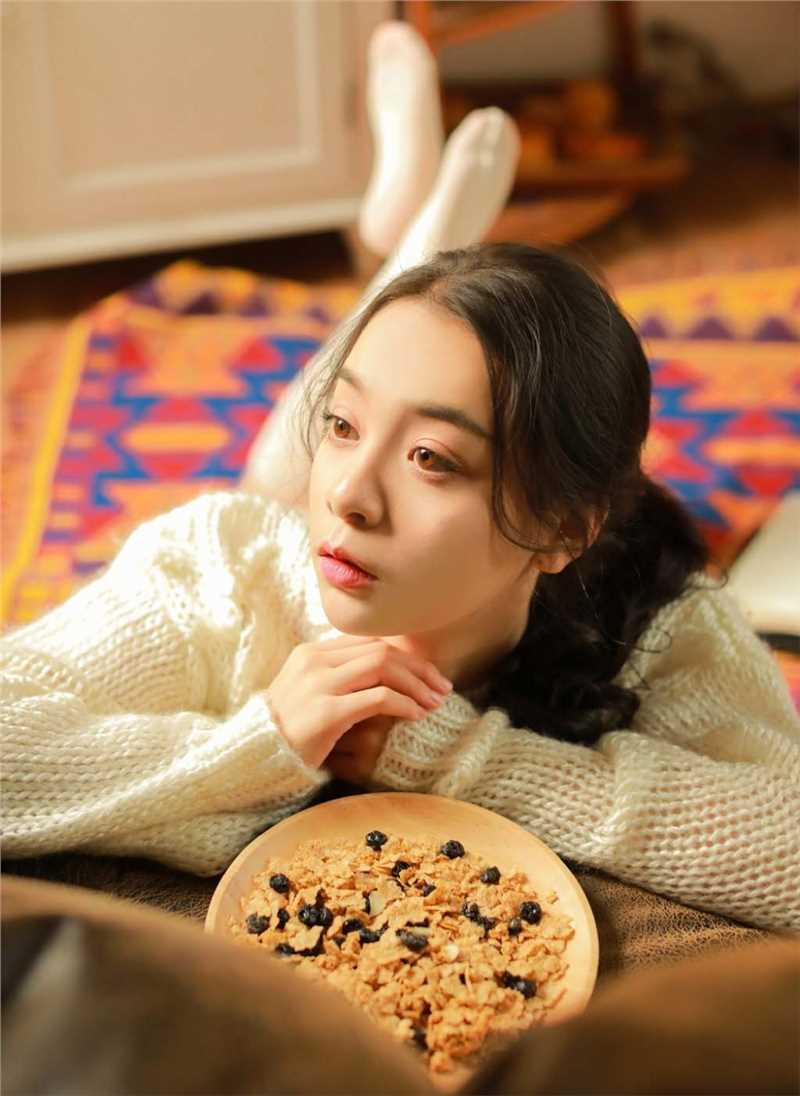 最新韩国清纯复古萌妹童颜稚嫩温暖唯美壁纸