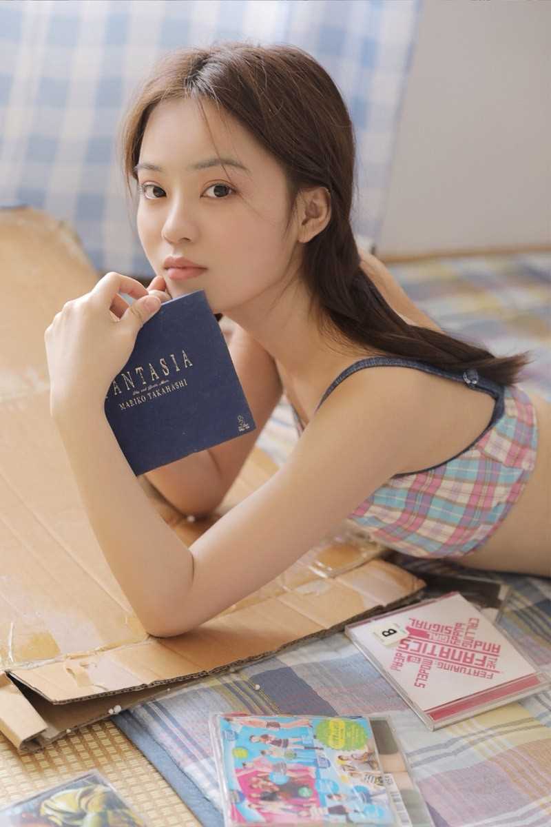 特别专辑麻花辫文学少女私房素颜清纯美女图片