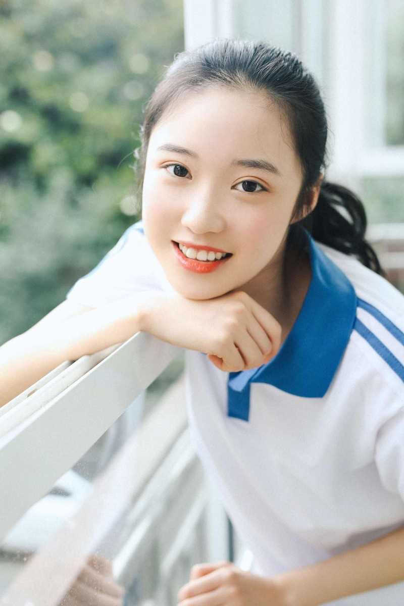 高清校花美女清纯性感学生制服校园摄影艺术图集