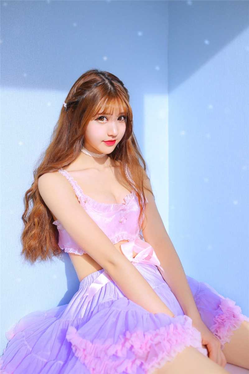 最新韩国清纯二次元少女唯美粉红俏皮娇美私房图片壁纸