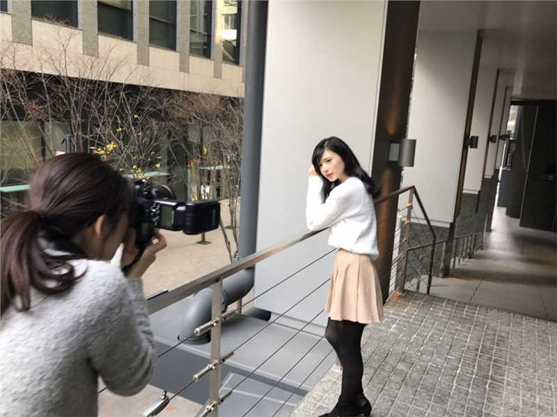 日本美女青岛心清纯迷人