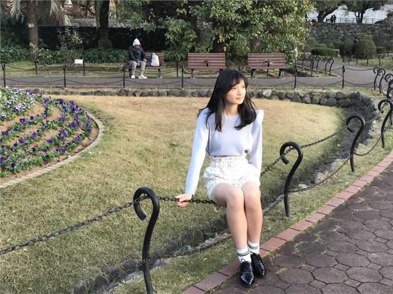 日本美女青岛心清纯迷人