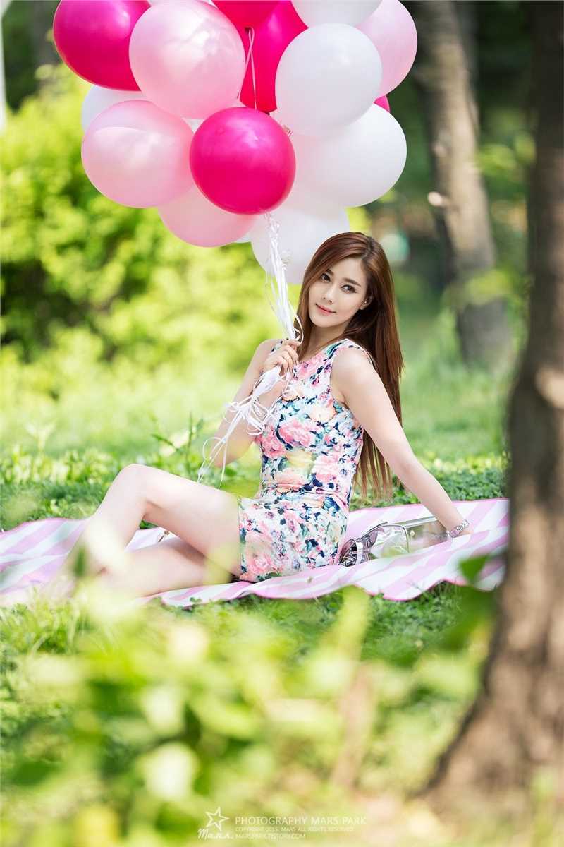 高清清纯美女金河律唯美街拍图集