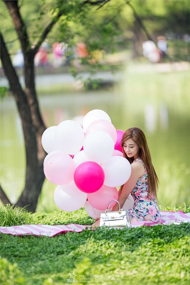 高清清纯美女金河律唯美街拍图集