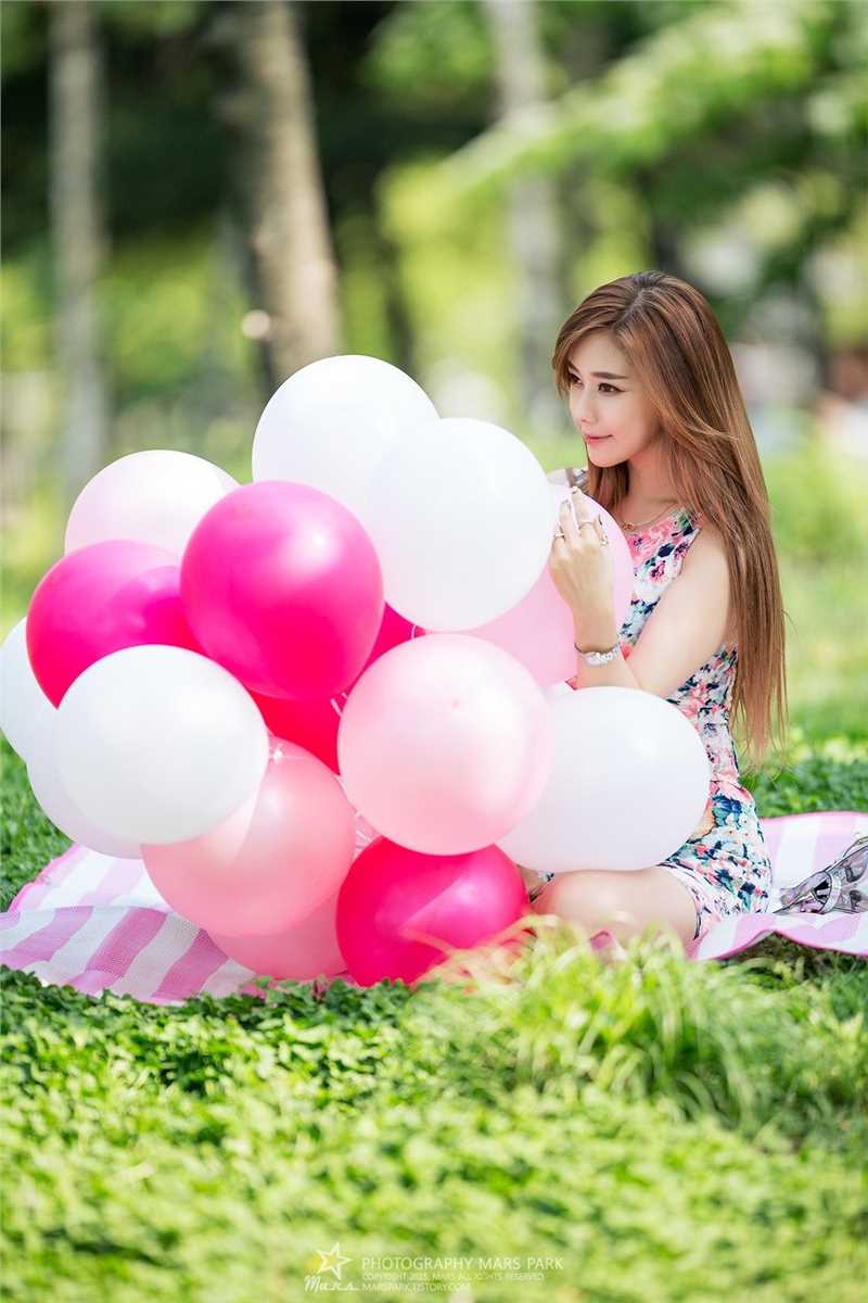 高清清纯美女金河律唯美街拍图集