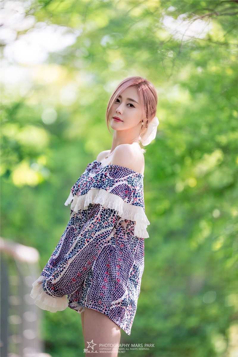 高清清纯美女金河律唯美街拍图集