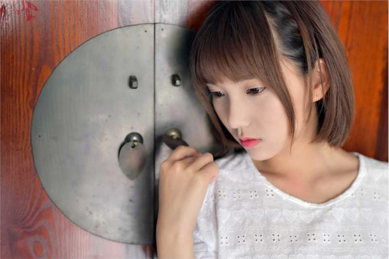 高清短发清纯美女文艺范图集图册