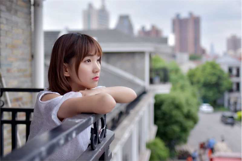 高清短发清纯美女文艺范图集图册