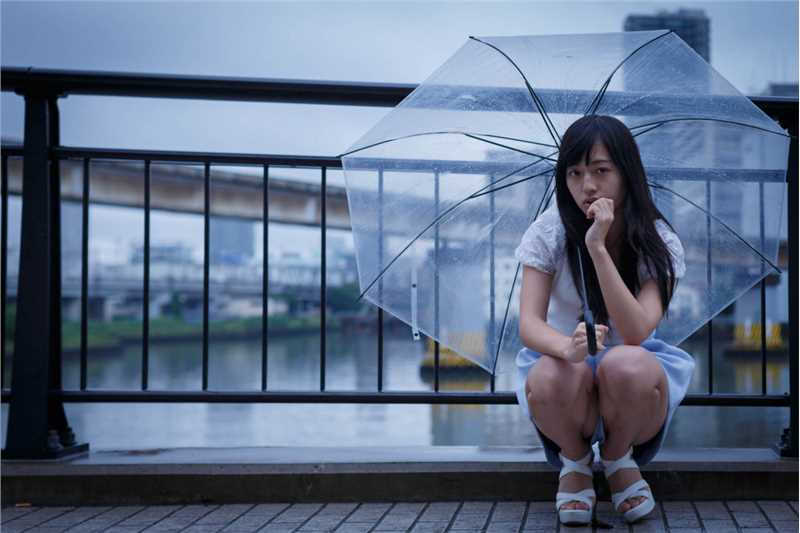 高清日本清纯美女铃木茜音户外图片图集