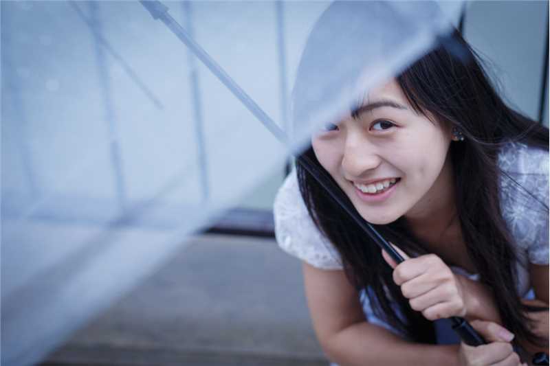 高清日本清纯美女铃木茜音户外图片图集