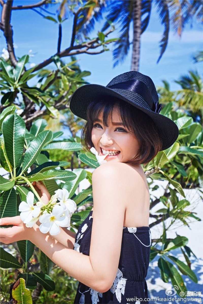 精选清纯氧气美女汤斯婷微博高清美图欣赏图册