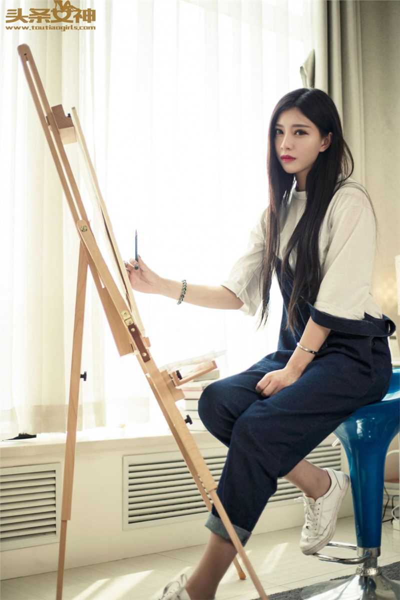 优质手绘画美女COCO清纯私拍图片合集图片