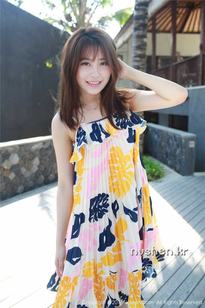 秀人网清纯美女模特许诺Sabrina外拍图片