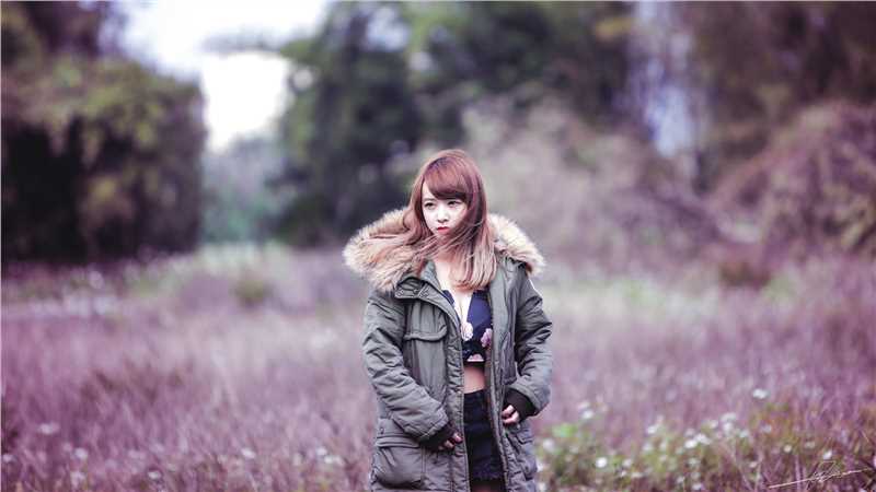 台湾学生模特张雅涵Kimi清纯摄影图片