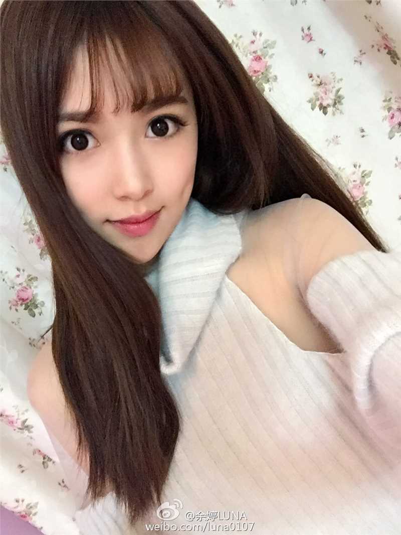 高清清纯美女校花余婷luna微博图集