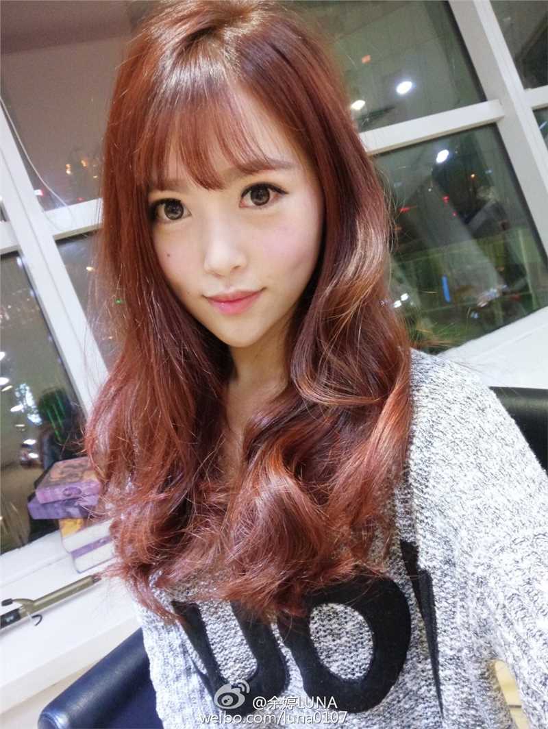 高清清纯美女校花余婷luna微博图集