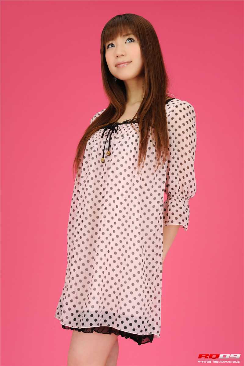 特别专辑[RQ-STAR]日本清纯美女桃川祐子甜美笑容棚拍图片