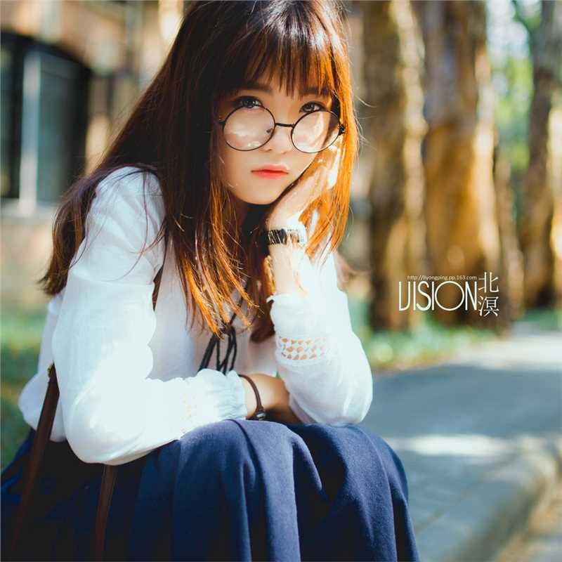 最新白衬衣清纯文艺学妹校园唯美壁纸