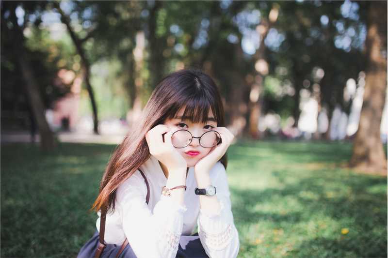 最新白衬衣清纯文艺学妹校园唯美壁纸