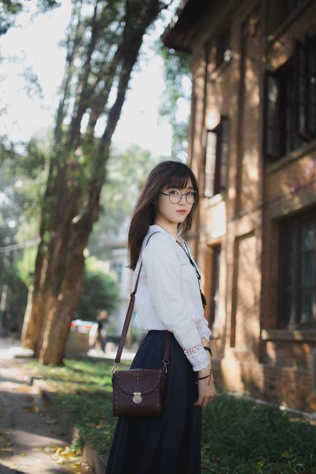 最新白衬衣清纯文艺学妹校园唯美壁纸