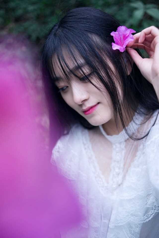 优质清纯蕾丝美女森系唯美外拍照相册