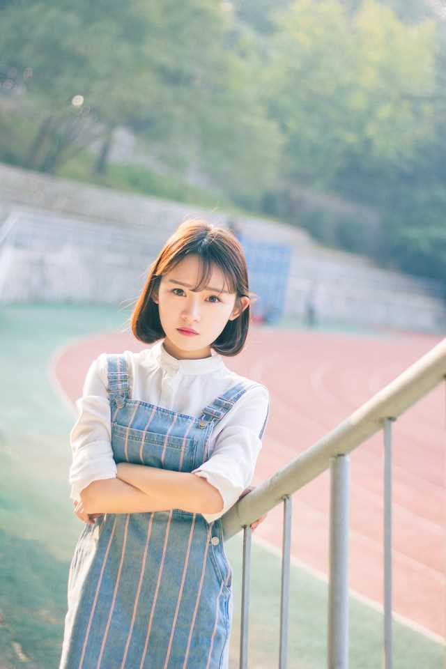 最全清纯短发女神校园唯美大片相册