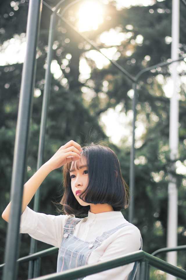 最全清纯短发女神校园唯美大片相册