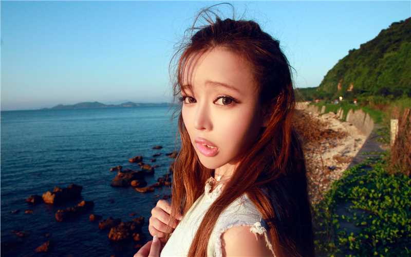 最新斜刘海清纯美女裴紫绮高清唯美壁纸图集