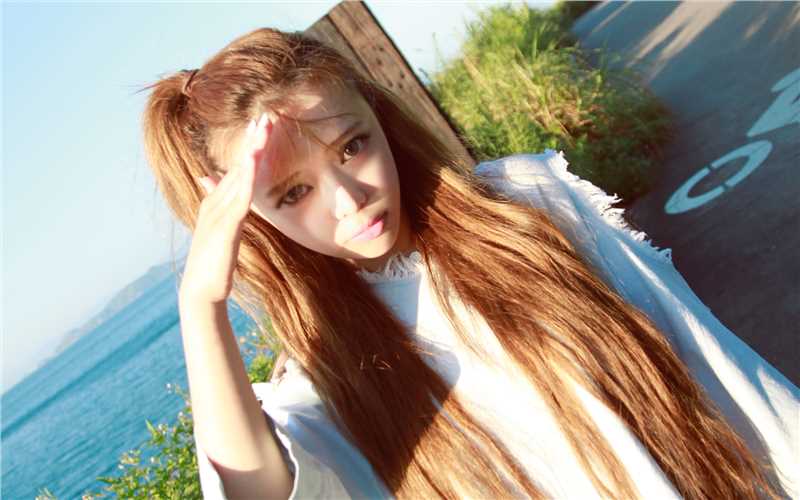 最新斜刘海清纯美女裴紫绮高清唯美壁纸图集