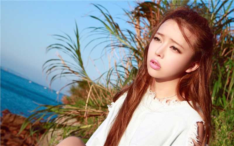 最新斜刘海清纯美女裴紫绮高清唯美壁纸图集