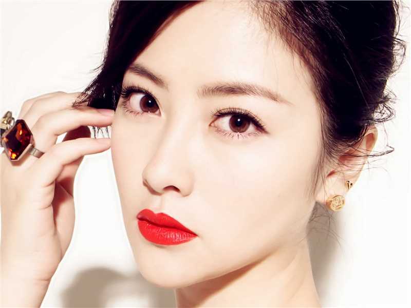 唯美清纯美女朱锐电脑壁纸