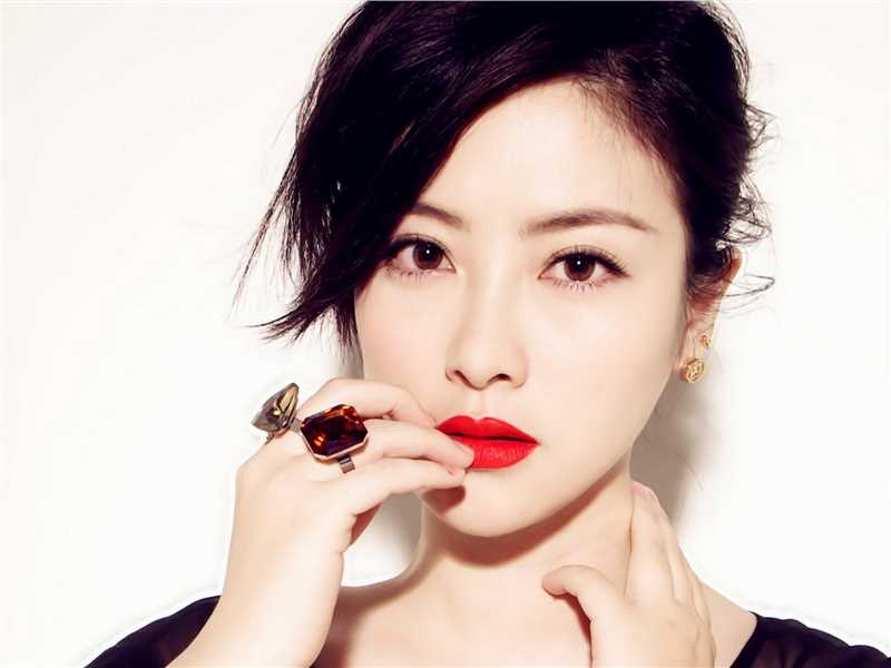 唯美清纯美女朱锐电脑壁纸