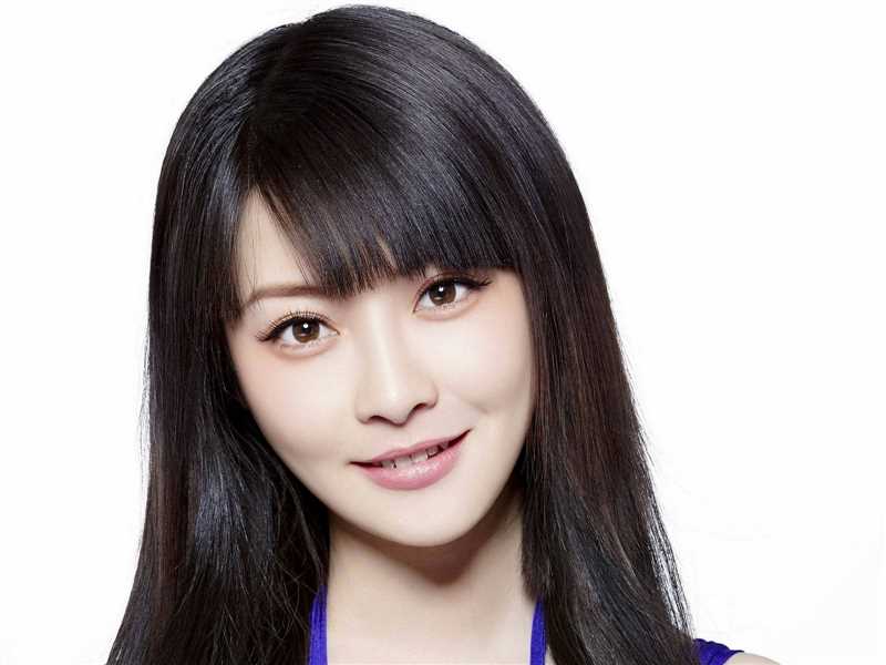 唯美清纯美女朱锐电脑壁纸