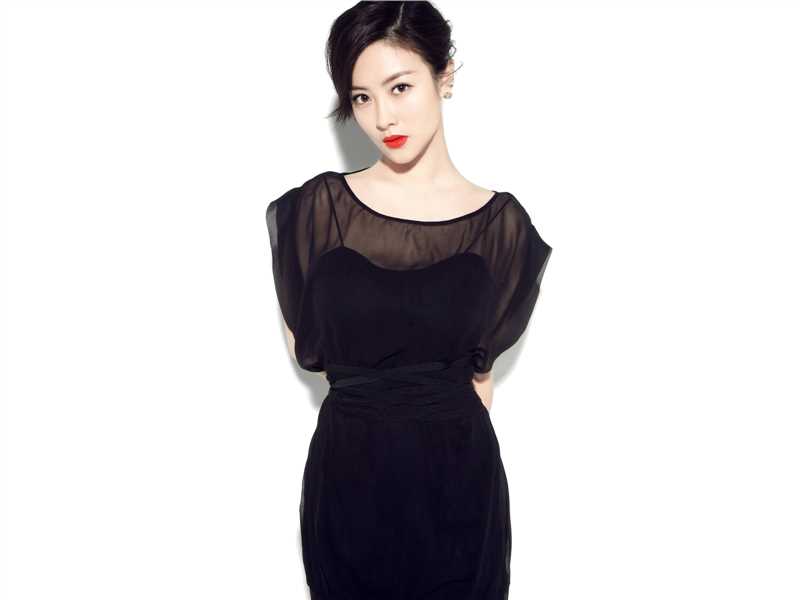 唯美清纯美女朱锐电脑壁纸