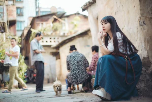 特别专辑长发飘飘女生夏日清纯唯美图片图片