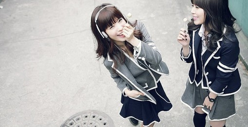 高清清纯美女姐妹花图片图集