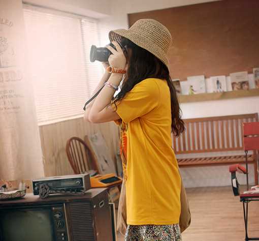 高清清纯带帽美女侧影高清图图集